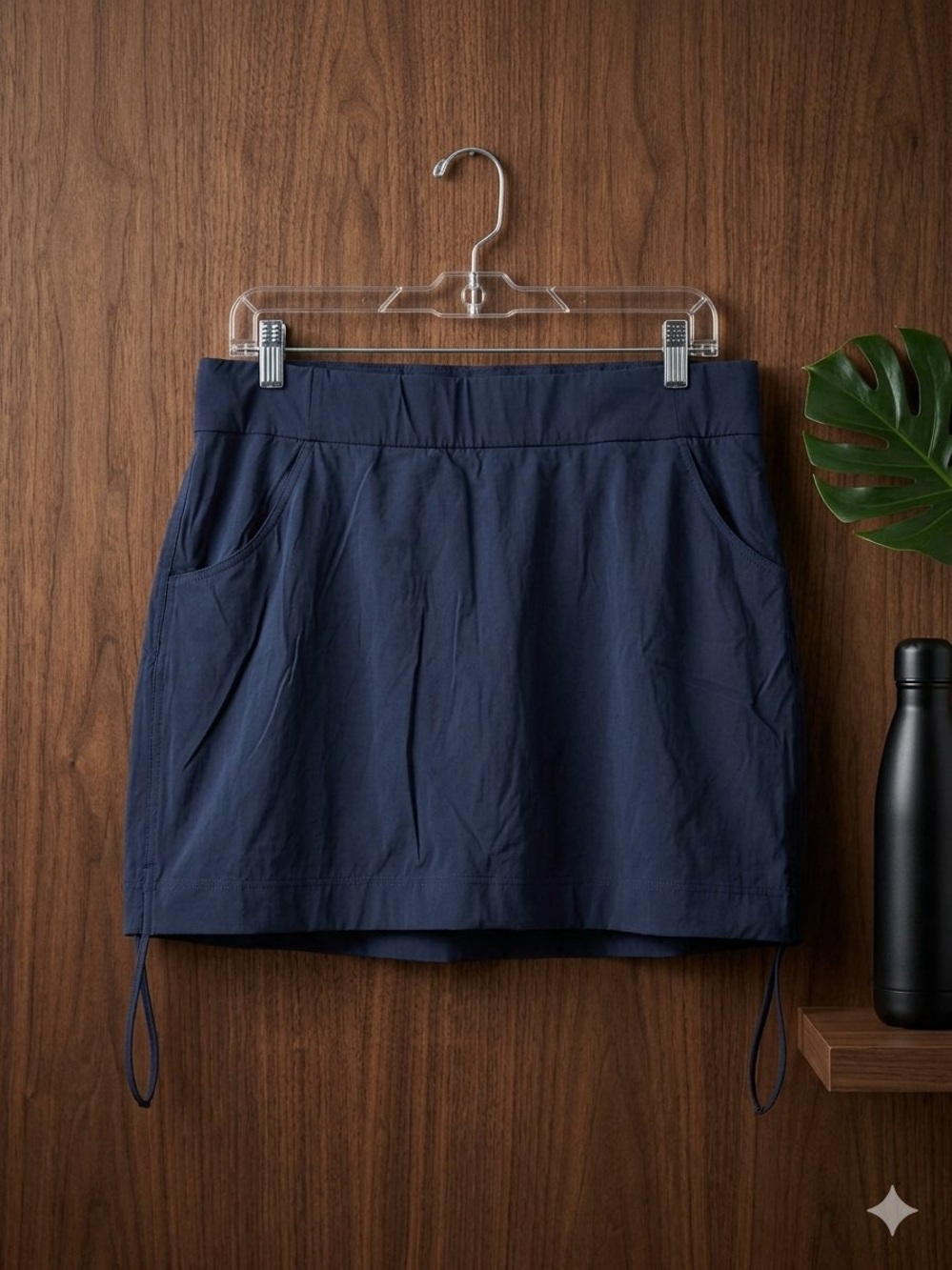 Columbia Anytime Casual Skort Navy Blue Omni-Shield Hiking Athletic Size XXL